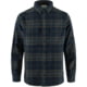 Fjallraven Ovik Twill Shirt - Men's, Dark Navy/Basalt, Medium, F81478-555-050-M