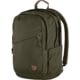 Fjallraven Raven 28 Backpack, Dark Olive, One Size, F23345-633-One Size