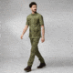 Fjallraven Raven Short Sleeve Shirt - Mens, Green-Laurel Green, Large, F87106-620-625-L