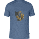 Fjallraven Rock Logo T-Shirt - Men's-Blue Ridge-Large