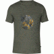 Fjallraven Rock Logo T-Shirt Mens, Mountain Grey, XL F81954-32-XL