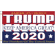 Flags Trump 2020 Flag, 3' X 5', Polyester Construction, STR202