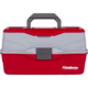 Flambeau 3 Tray Classic Tackle Box, Red/Gray, 6383TB