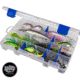 Flambeau 4007 Tuff Tainer 6 Fixed Compartments With Adjust. Dividers and Zerust, 4007