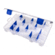 Flambeau 4007 Tuff Tainer 6 Fixed Compartments With Adjust. Dividers and Zerust, 4007