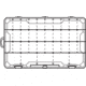 Flambeau 5007 Tuff Tainer 4 Fixed Compartments With Adjust. Dividers and Zerust, 5007