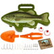 Flambeau Wild Bite Adventure Fishing Kit - Bass, Green, 440WBB