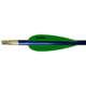 Flex Fletch FFP Vane 3 in. 39 pk., Neon Green, FFP-300-FG-39