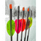 Flex Fletch Quad X Vanes, Cosmic Green, 50 pack, 1006301