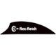Flex Fletch Silent Knight 200 FLEX2 2 in. 39 pk., Black, SK-200-BLK-39