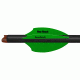 Flex Fletch Silent Knight 200, Flo Green 2 in. 36 pk. SK-200-FG