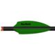Flex Fletch Silent Knight 300, Flo Green 3 in. 36 pk., SK-300-FG