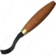 Flexcut Double Bevel Sloyd Hook Knife, 8.5in Overall, Cherry Wood, KN51