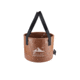 Flextail FLEX BUCKET - Foldable Waterproof Round Camping Bucket, CBUCKET20L-BR-i