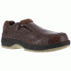 Florsheim Womens Lucky Eurocasual Slip On Steel Toe Shoes, Brown, 10.5 FS245-BROWN-10.5-WOMENS-EEE
