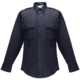 Flying Cross Deluxe Tactical Long Sleeve Shirt w/ Com Ports - Men's, LAPD Navy, 17in Neck, 36/37in Sleeve, 48W39861703637