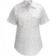 Flying Cross Deluxe Tropical Short Sleeve Shirt w/ Convertible Sport Collar - Women's, White, 32 US Bust, 152R660032NA