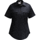 Flying Cross Deluxe Tropical Short Sleeve Shirt w/ Traditional Collar - Women's, Black, 32 US Bust, 154R661032NA