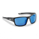 Flying Fisherman 7712BSB Sand Bank Polarized Sunglasses, Matte Black Frame, Smoke-Blue Lens, 7712BSB