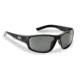 Flying Fisherman 7822BS Teaser Polarized Sunglasses, Matte Black Frame, Smoke Lens, 7822BS