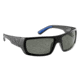 Flying Fisherman 7861BS Sargasso Sunglasses Matte Black Frame, Smoke Lens, AcuTint Polarized Lens System, 7861BS