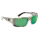 Flying Fisherman 7861CAG Sargasso Sunglasses Matte Camo Frame Amber-Green Mirror Lens, AcuTint Polarized Lens System, 7861CAG