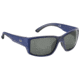 Flying Fisherman 7867NS Baleen Sunglasses, Matte Navy Frame, Smoke Polarized Lens, Medium Fit, 7867NS