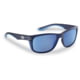 Flying Fisherman 7873NSB Double Header Polarized Sunglasses, Navy Frame, Smoke-Blue Mirror Lens, 7873NSB