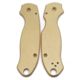 Flytanium Brass Scales for Spyderco Para3, Antique Stonewash, FLY-0280
