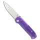 Flytanium Flytanium Arcade Lite Shark-Lock Knife Atomic Purple Polycarbonate 3.2" SW, Purple, AUS-10A, adult, BHQ-216921