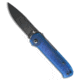 Flytanium Flytanium Arcade Lite Shark-Lock Knife Ocean Blue Polycarbonate 3.2" DLC, Blue, AUS-10A, adult, BHQ-216924