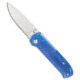 Flytanium Flytanium Arcade Lite Shark-Lock Knife Ocean Blue Polycarbonate 3.2" SW, Blue, AUS-10A, adult, BHQ-216923