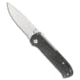 Flytanium Flytanium Arcade Lite Shark-Lock Knife Smoke Black Polycarbonate 3.2" SW, Black, AUS-10A, adult, BHQ-216919