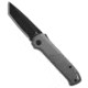 Flytanium Flytanium Arcade Pro Tanto Shark-Lock Knife Titanium 3.2" DLC 20CV, Gray, CPM 20CV, adult, BHQ-218724