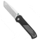 Flytanium Flytanium Arcade Tanto Shark-Lock Knife Black Al + Black Micarta 3.2" SW S90V, Black, CPM S90V, adult, BHQ-215739