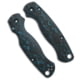 Flytanium CF Lotus Scales for Spyderco Paramilitary 2 Knife, Black/Blue, One Size, BHQ-202224