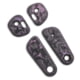 Flytanium CF Scales for James Brand Redstone Knife, Black/Purple, One Size, BHQ-205351
