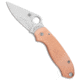 Flytanium Flytanium Copper Scales + Spyderco Para 3 Pocket Knife 3" Satin, Copper, CPM S45VN, adult, BHQ-164945