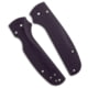Flytanium Custom Lotus Scales for Spyderco Shaman Knife, Purple, 4.375 inch, BHQ-189513
