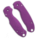 Flytanium Custom Loop Scales for Spyderco Para 3 Knife, Nebula Purple, 4.25 inch, BHQ-222457