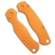 Flytanium Custom Loop Scales for Spyderco Paramilitary 2 Knife, Gold Nugget, 4.75 inch, BHQ-222449