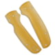 Flytanium Custom Lotus Scales for Spyderco Shaman Knife, Yellow, 4.375 inch, BHQ-189512
