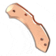 Flytanium Custom Scale Kit for Spyderco Dragonfly Knife, Copper, 3.38 inch, BHQ-186235