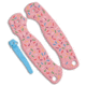 Flytanium Dessert Warrior Spyderco Paramilitary 2 Replacement Scales, Pink, 4.75 inch, BHQ-208051