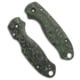 Flytanium Lotus CF Scales for Spyderco Para 3 Knife, Matte, Black/Green, One Size, BHQ-205356