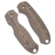 Flytanium Lotus Scales for Spyderco Para 3 Knife, Linen, Green, 4.25 inch, BHQ-178023