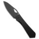 Flytanium Flytanium Theory Frame Lock Knife Black Titanium 3.5" Black DLC, Black, CPM 20CV, adult, BHQ-227529
