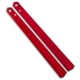 Flytanium v1.5 Channel Aluminum Handles for Kershaw Lucha Balisong Knife, Red, 6.00 inch, BHQ-144291