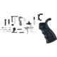 FM Products Lower Parts Kit w/Ambi Selctor, Premium Pistol Grip, Nickel Teflon Gi Triger Group, Black, FM-LPK-GI
