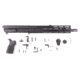 FM Products MIKE-15 .223 Wylde Gen 2 Build Kit, 12.5inch Mid Length, 4-Position Front Charge, 11.75in M-LOK Handguard, A2 Flash Hider, Black, MIKE15K-223-G2-12.5M-2T